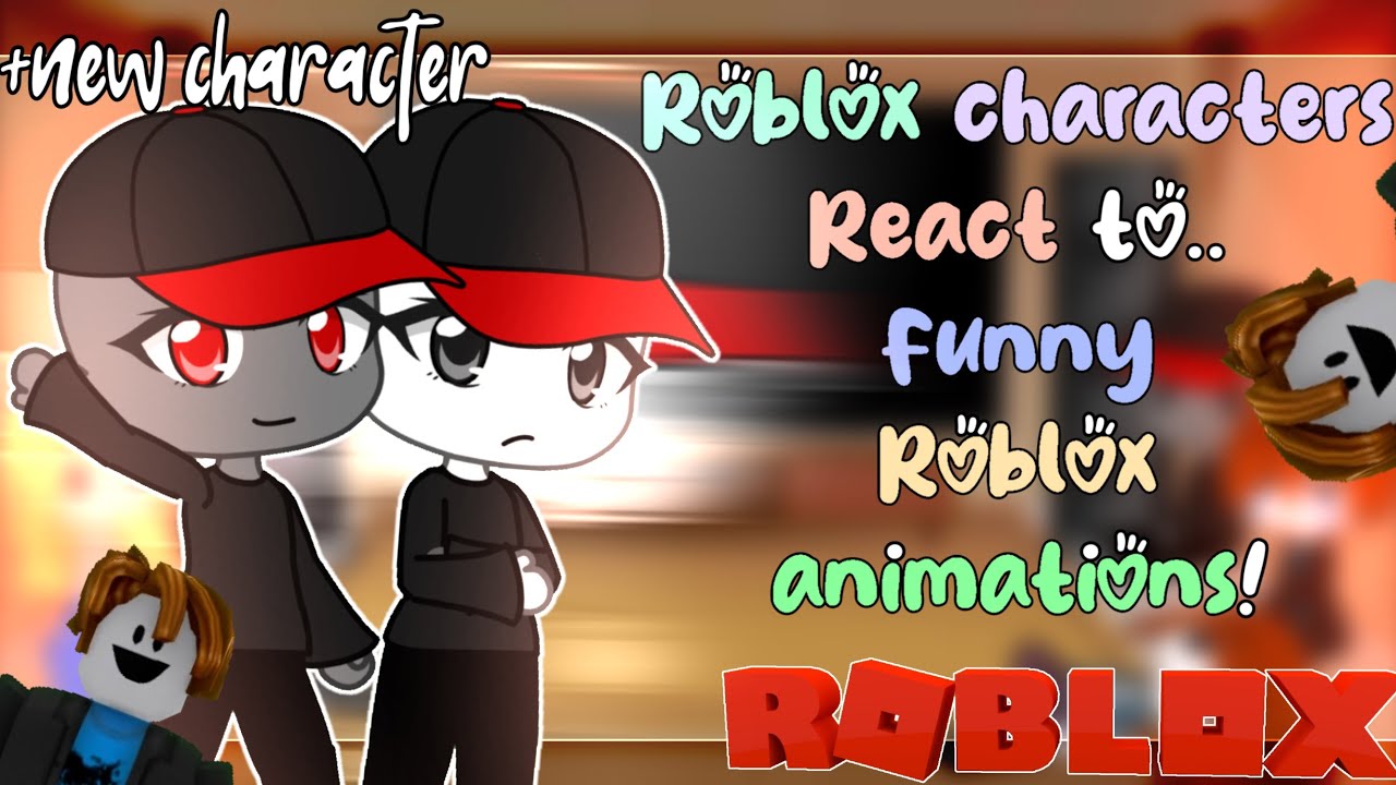 ☕️Roblox characters reacts to animations and memes! // Gacha Club // Part 65☕️