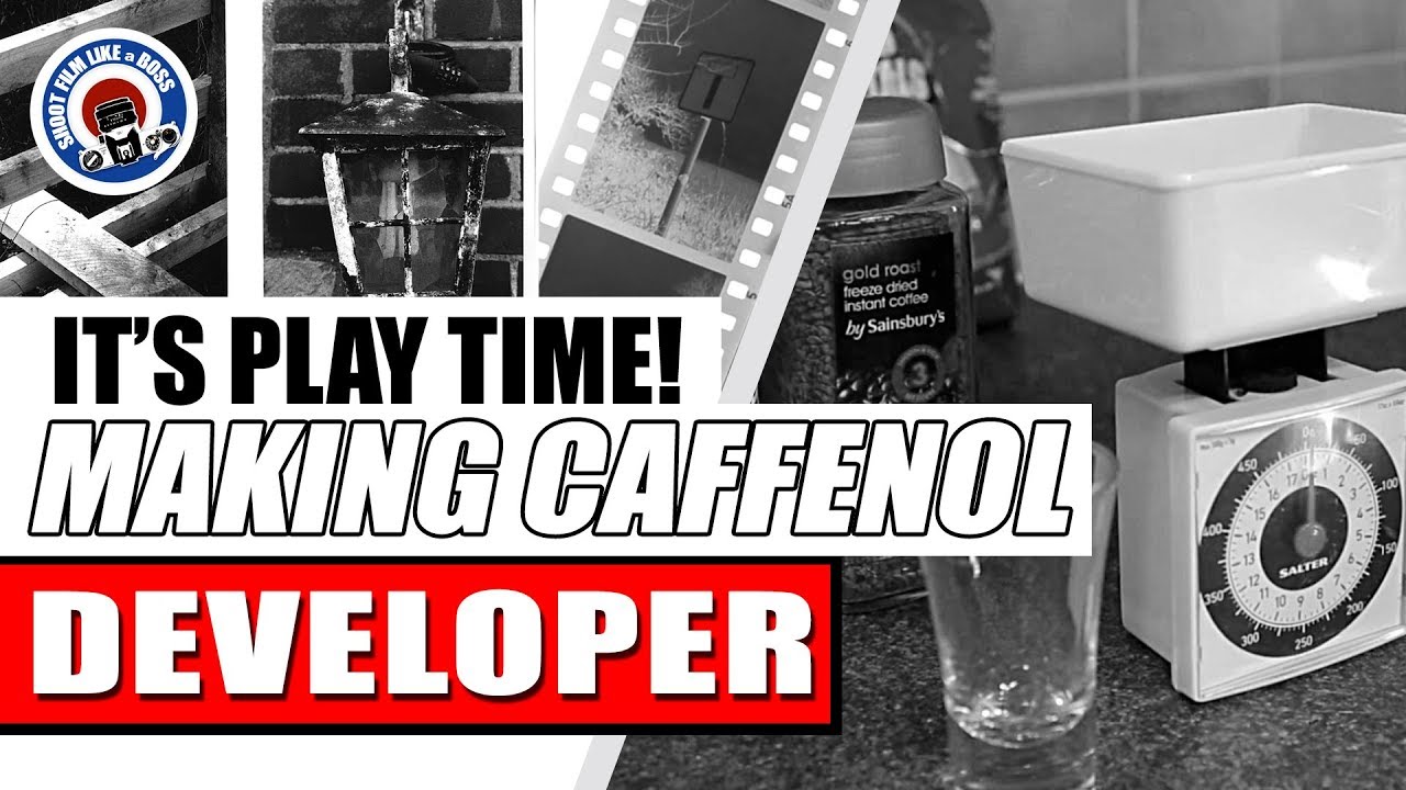 HOW TO MAKE CAFFENOL B&W FILM DEVELOPER - MY FIRST ATTEMPT