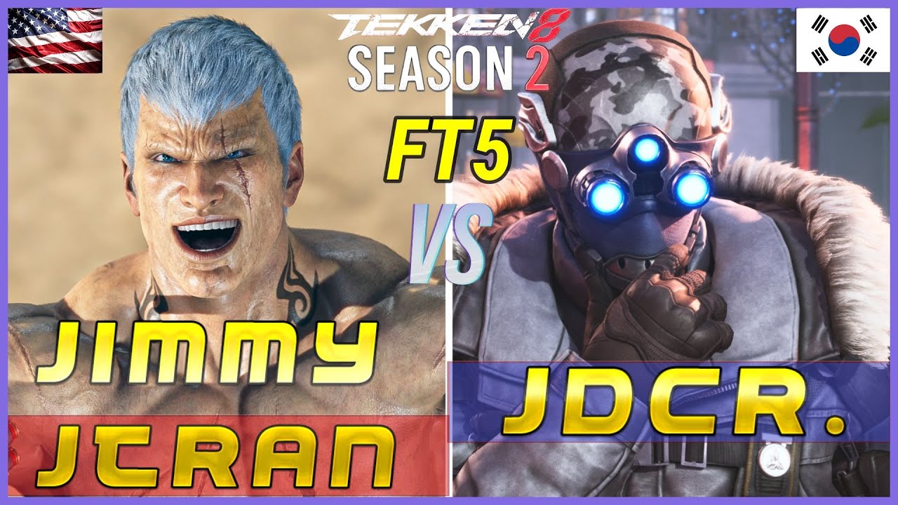 Tekken 8 ▰ JDCR (Dragunov) Vs JIMMYJTRAN (Bryan) ▰ First To 5 Set!