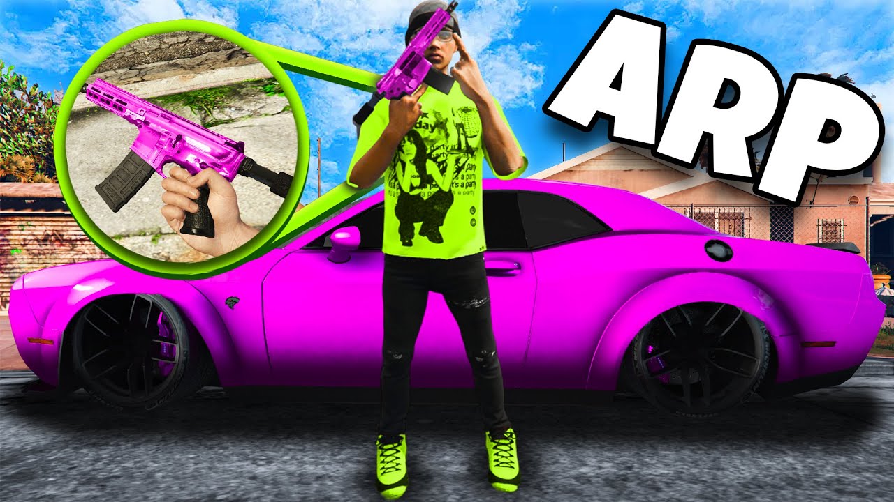Robbing OPPS with a ARP In GTA 5 RP..