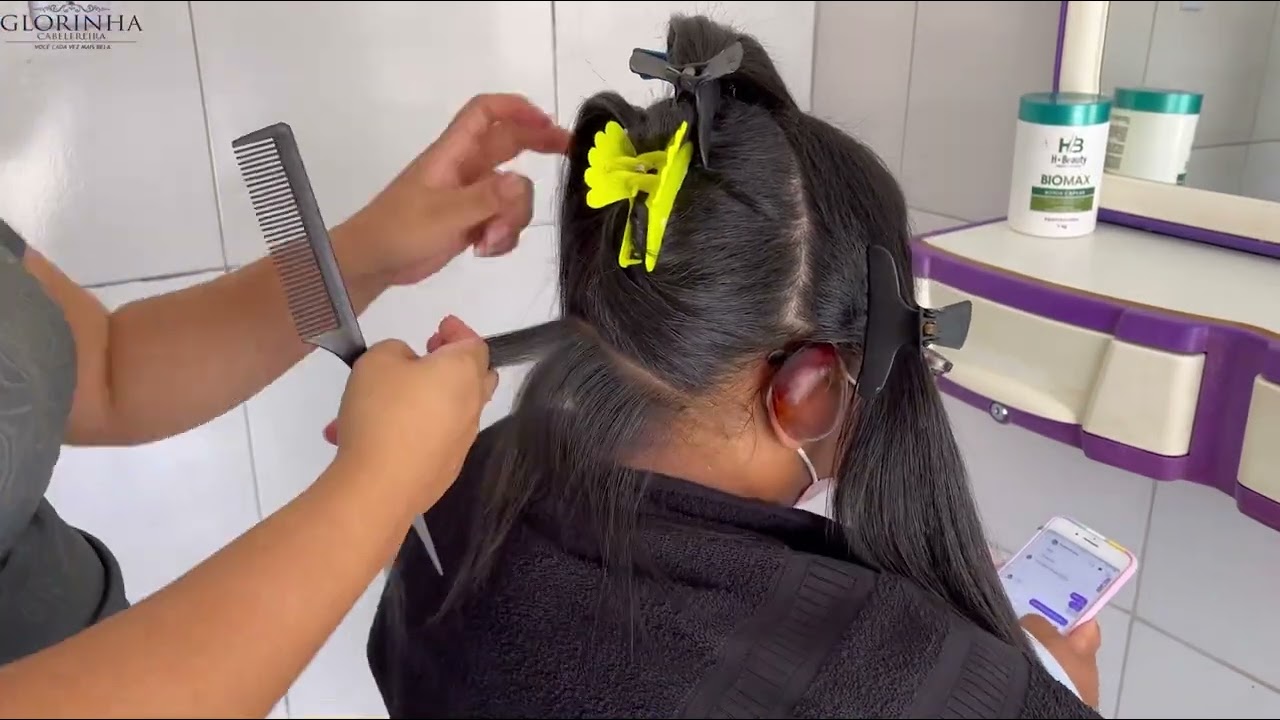BOTOOX EM UM CABELO CRESPO - RETOQUE DE RAIZ COM BIOMAX DA HBEAUTY