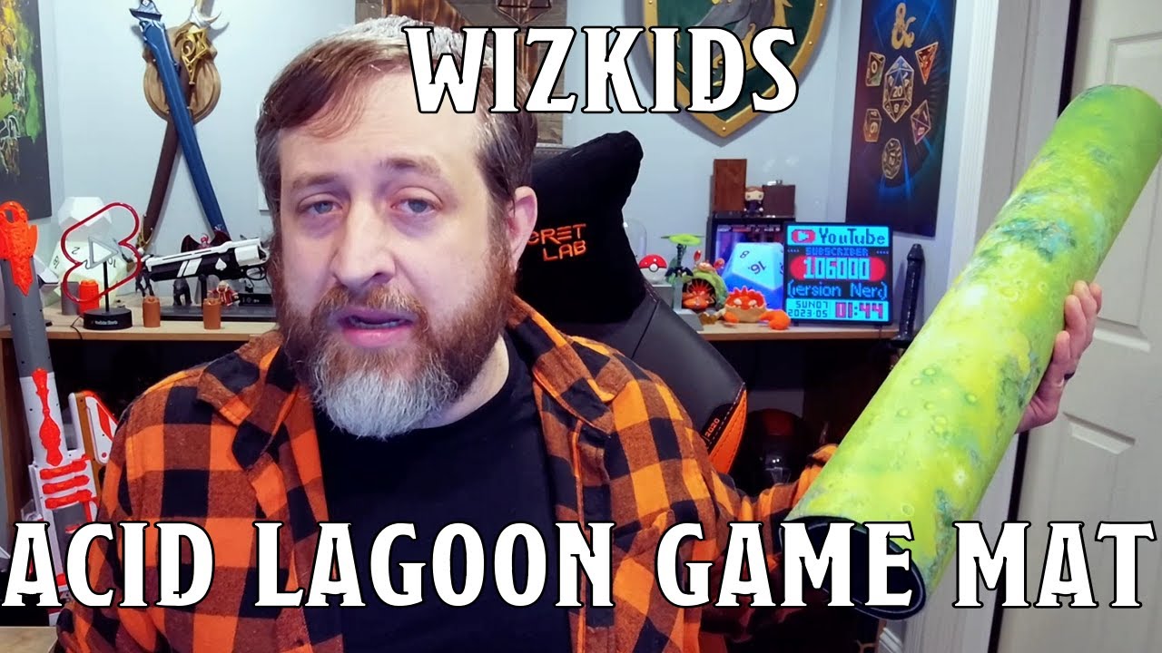 Warlock Tiles Acid Lagoon Game Mat Review/Unboxing | Nerd Immersion