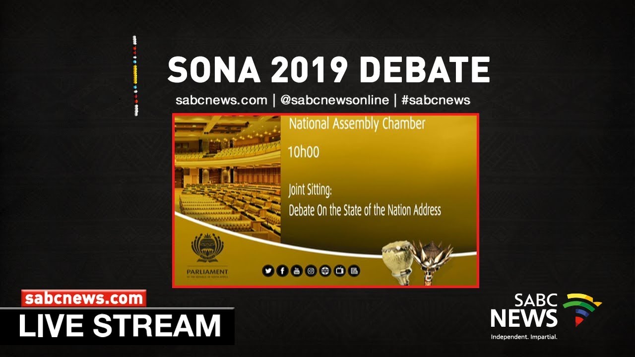 Debate on President’s State-of-the-nation Address
