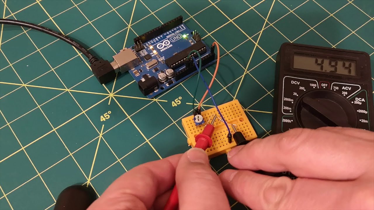 Measure Voltage with Arduino