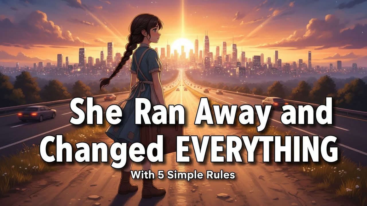 What Would YOU Do If Trapped? She Ran Away & Changed Everything with 5 Simple Rules