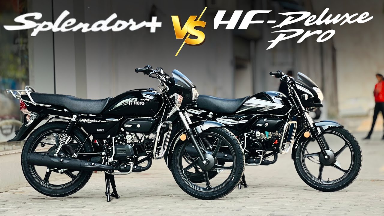 2026 🔥 Hero HF Deluxe Vs Hero Splendor Plus Full Comparison ❤️ Price & Features Difference 