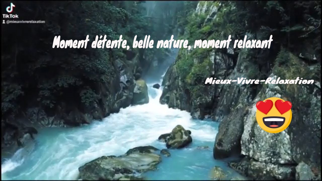 #shorts cascade, chute d'eau, sons naturels, #musiquerelaxante #naturelovers #nature
