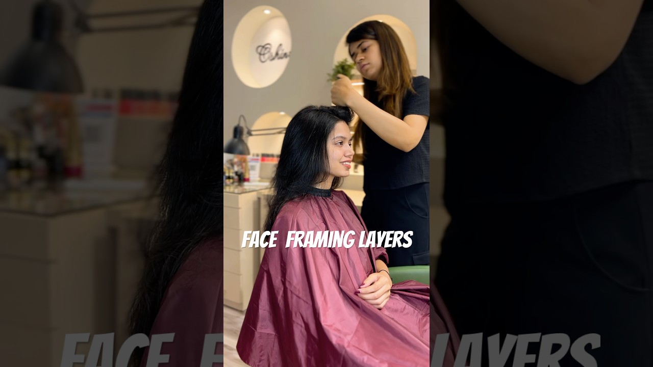Face framing layers 
