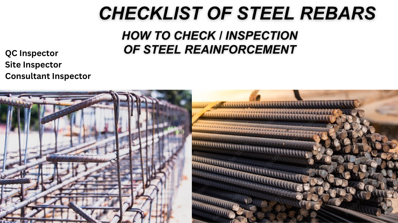 How to Check Steel (Rebar) On Site Inspection #inspection
