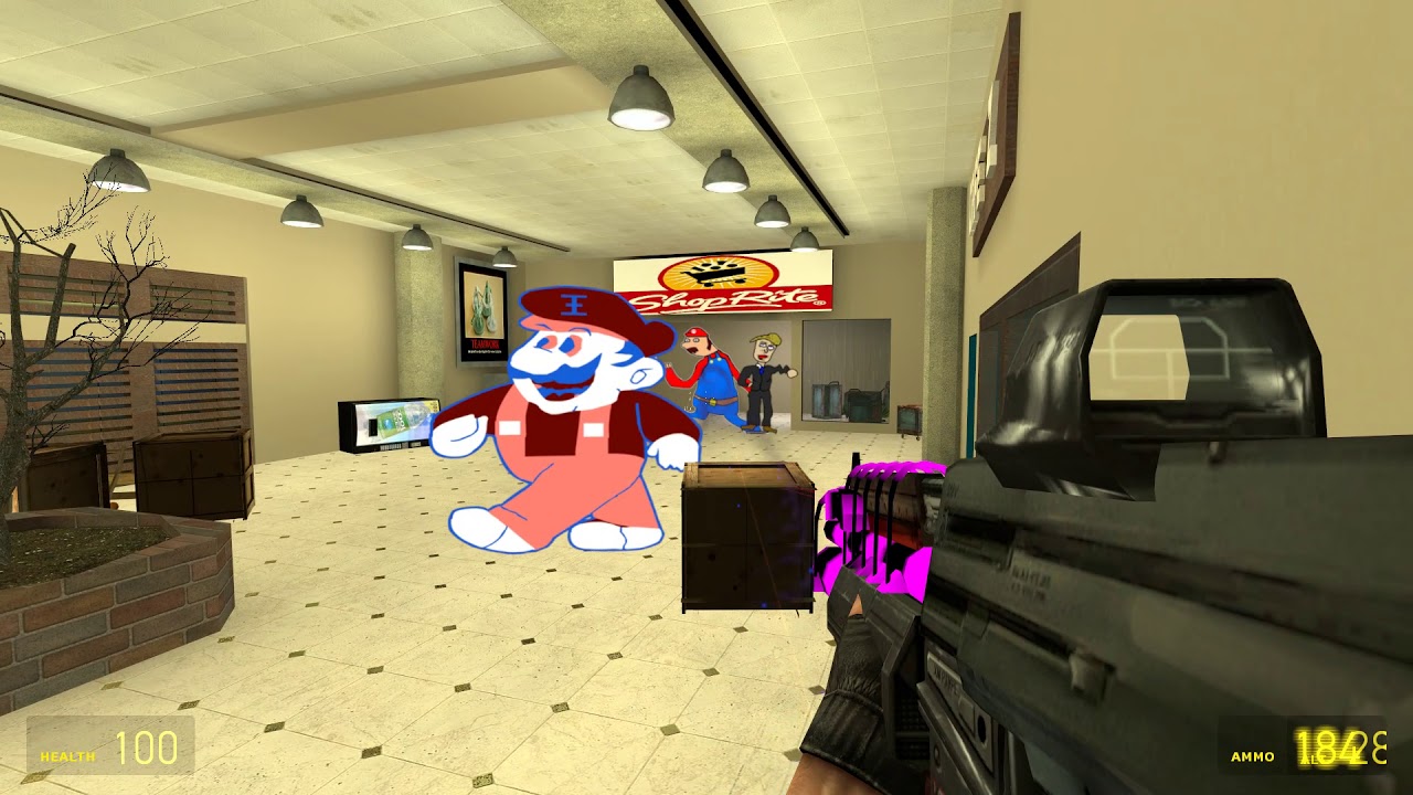 Garry's Mod The Meme Mall (Nextbot SNPC Memes)