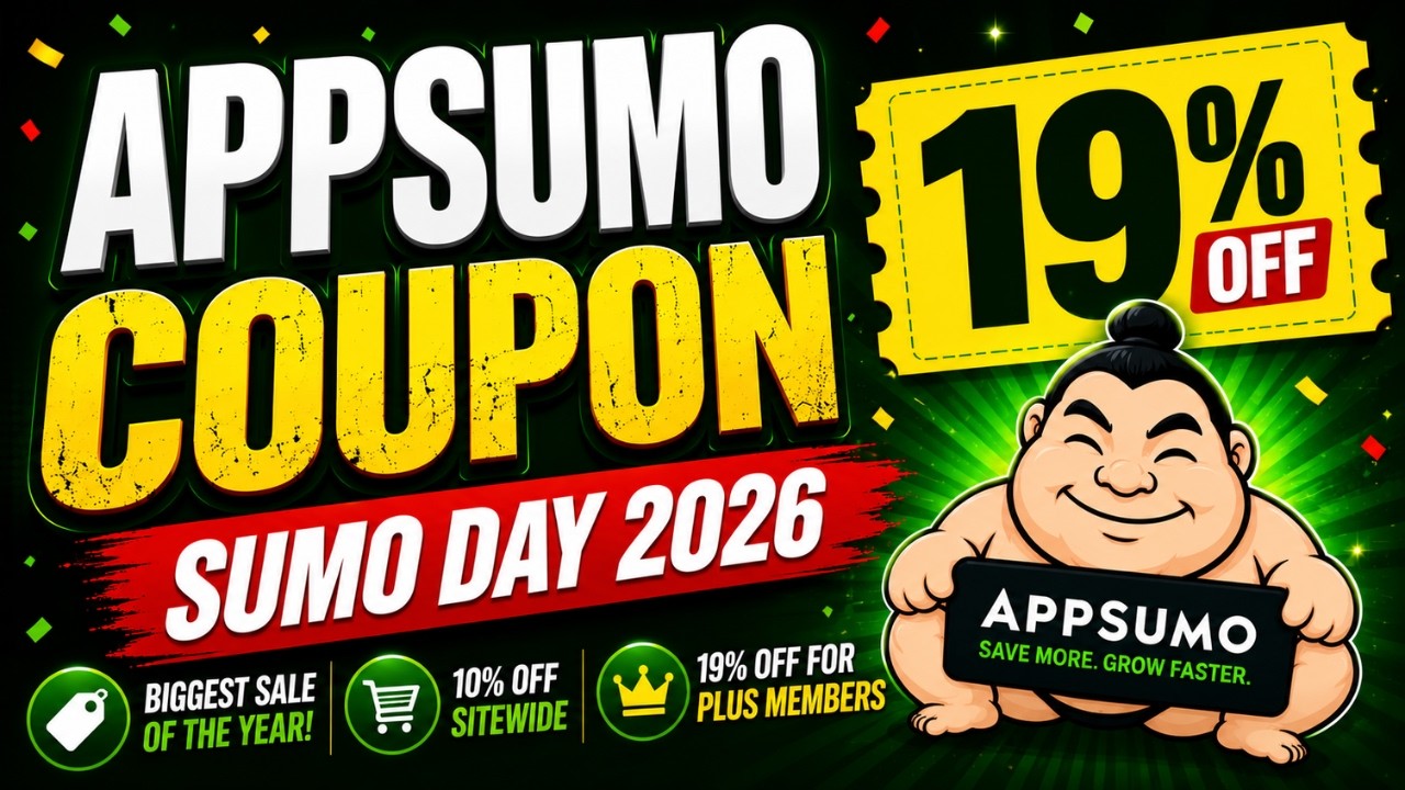 AppSumo Coupon Code 2026 | Get Up to 19% OFF During Sumo Day Sale