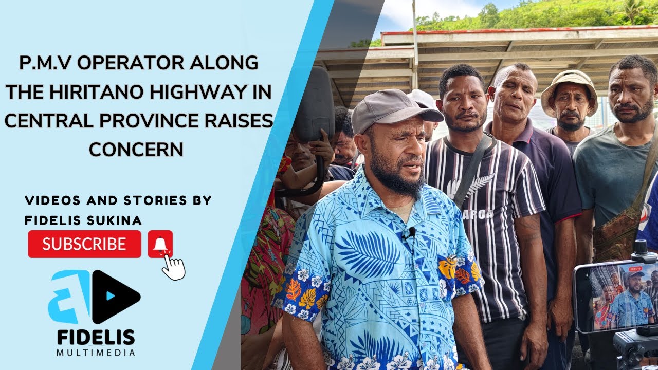 P.M.V OPERATOR ALONG THE HIRITANO HIGH WAY IN CENTRAL PROVINCE RAISES CONCERN