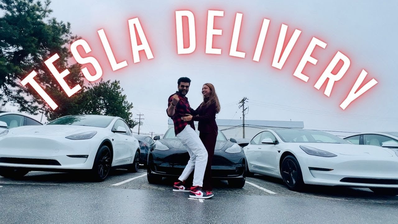 ПРИНИМАЕМ ДОСТАВКУ НАШЕГО TESLA 2023 || Опыт доставки Tesla Model 3 || Видеоблог о доставке Tesla