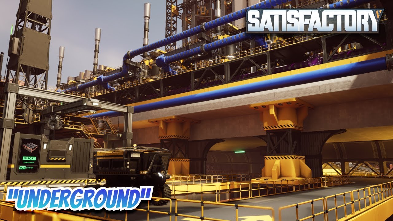 Expanding the underground truck complex- Phase 4 - Satisfactory