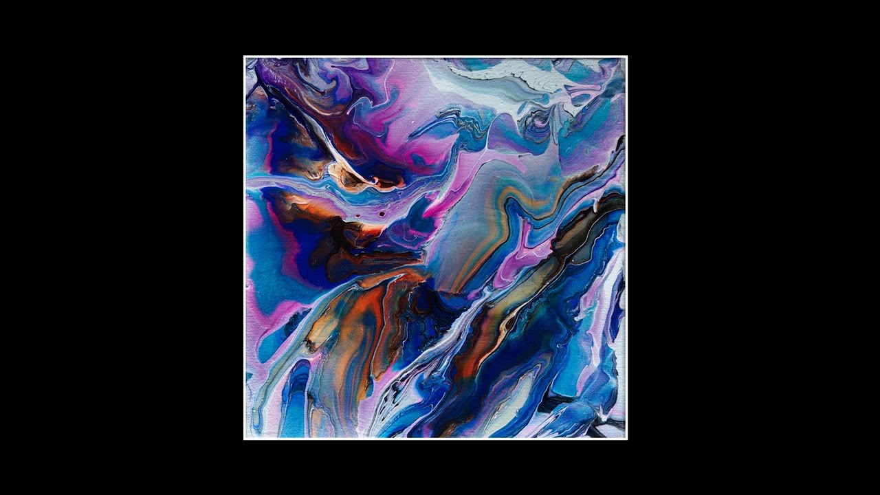 #8400 Beautiful Without Cells Contemporary Intuitive Fluid Art 11. 09.21