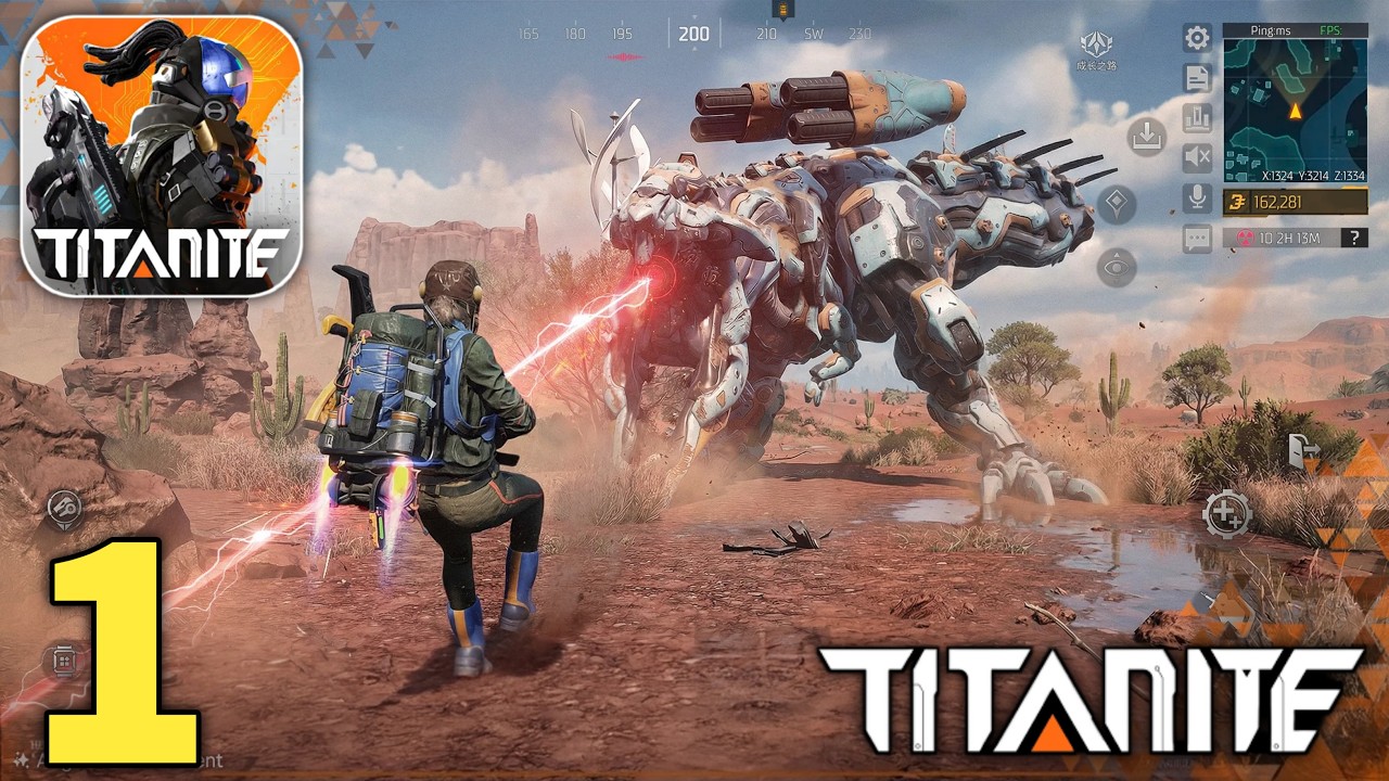 Titanite: Mecha Survival Game Gameplay Walkthrough Part 1 (Android, iOS)