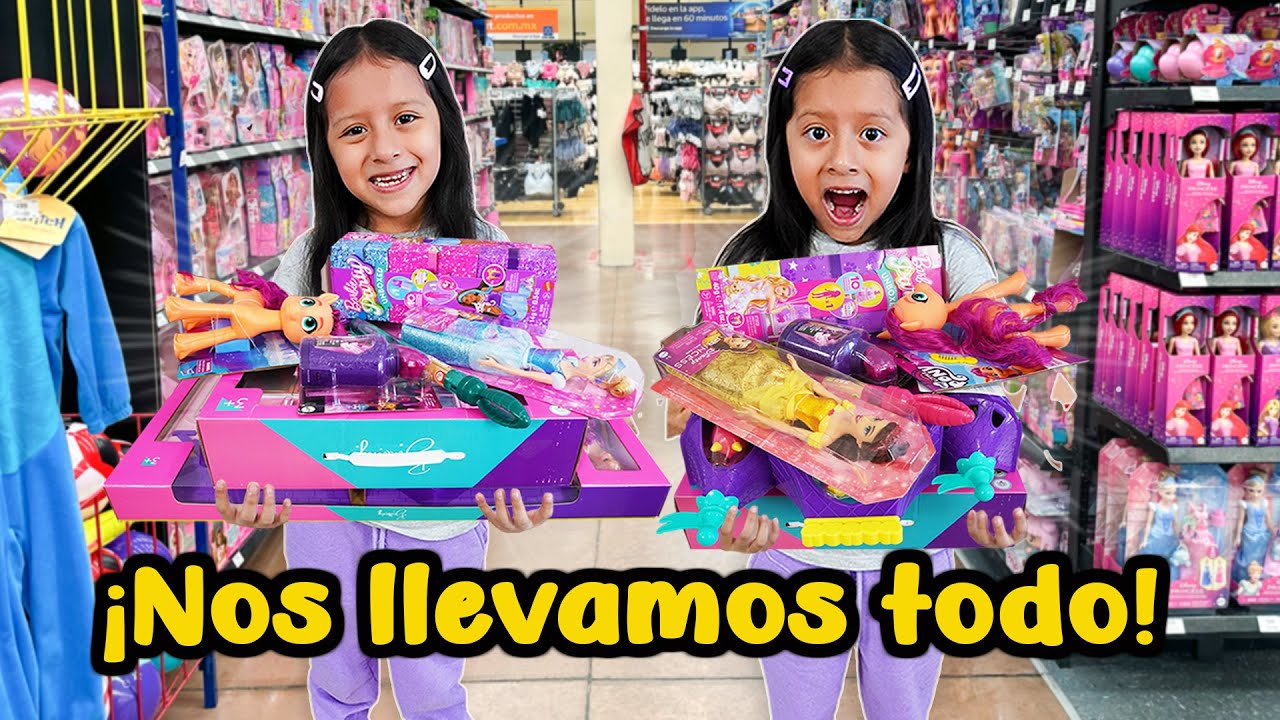 LES COMPRO A MIS HIJAS TODOS LOS JUGUETES QUE PUEDAN CARGAR | Daailum
