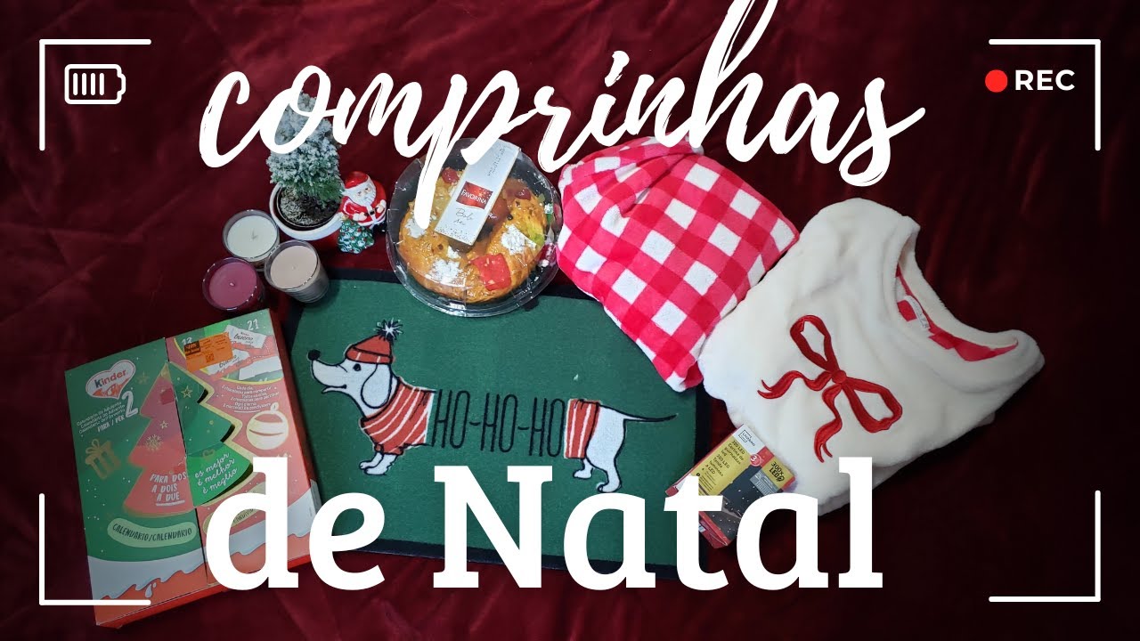 Comprinhas de Natal: calendário do advento, bolo rei e muito mais...