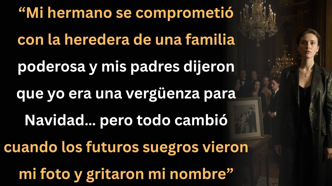 Mi hermano se comprometió con una heredera rica… mis padres me ocultaron hasta que vieron mi foto.