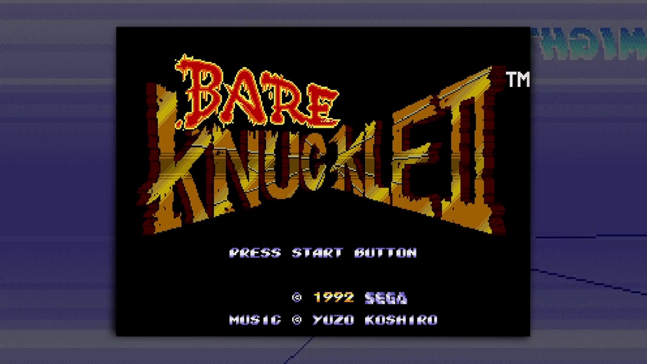 [BGM] [MD] Bare Knuckle II 死闘への鎮魂歌 [Streets of Rage 2]