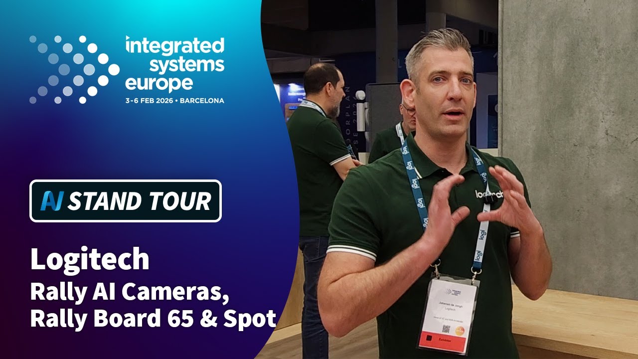ISE 2026: Logitech Stand Tour
