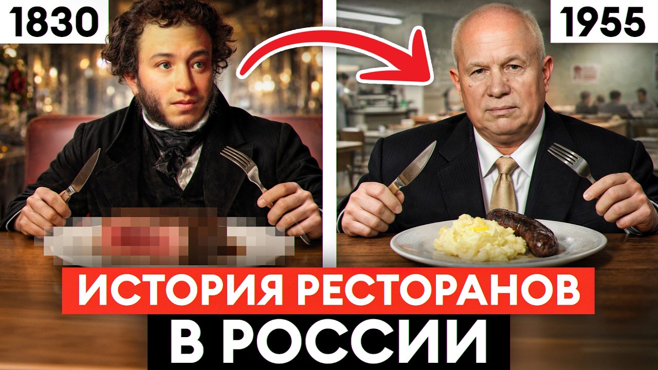 ОЛИВЬЕ, ПОЖАРСКИЕ КОТЛЕТЫ и купеческий разгул / Как рождалась русская ресторанная культура