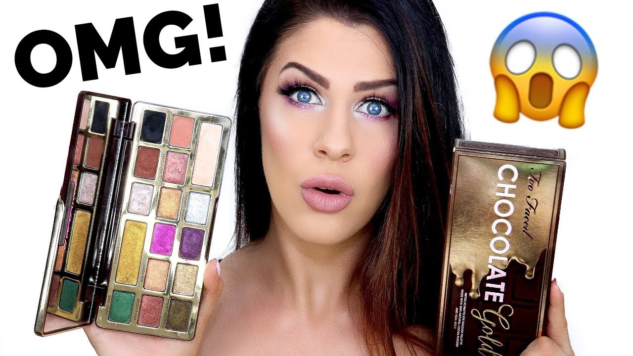 TOO FACED CHOCOLATE GOLD EYESHADOW PALETTE!! HOT OR NOT!??
