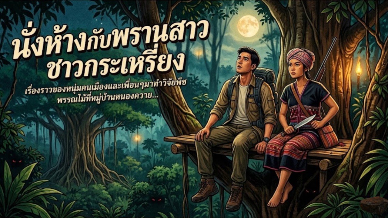 นั่งห้างกับพรานสาวชาวกระเหรี่ยง