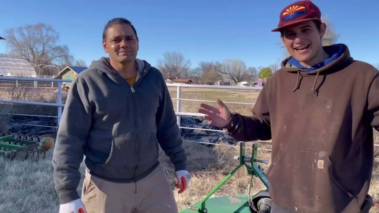 ECO Farm Life: VLOG 2 - Land Preperation, Compost, and Cleaning Stalls.