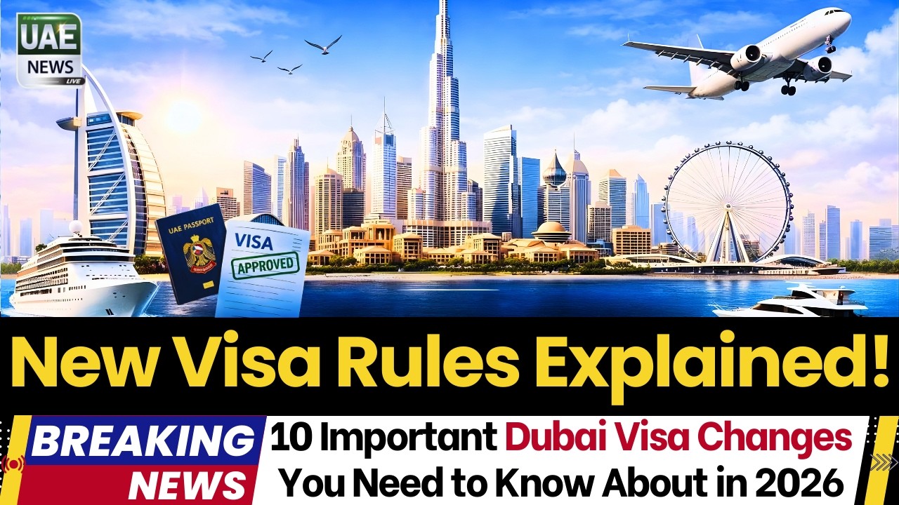 10 важных изменений в визовом режиме в Дубай, о которых вам нужно знать в 2026 году – объяснение ...
