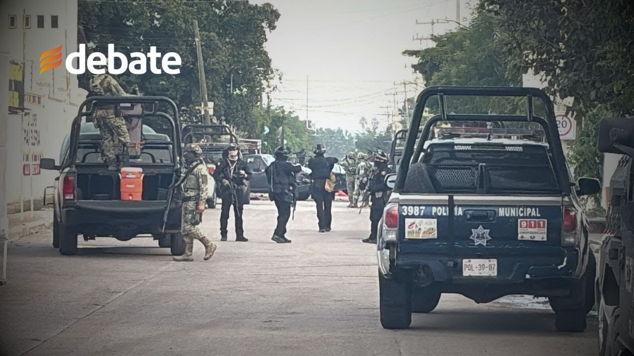 PERSECUCIÓN EN TERRANOVA Y BACHIGUALATO DEJA CUATRO DETENIDOS Y POLICÍA HERIDO EN CULIACÁN