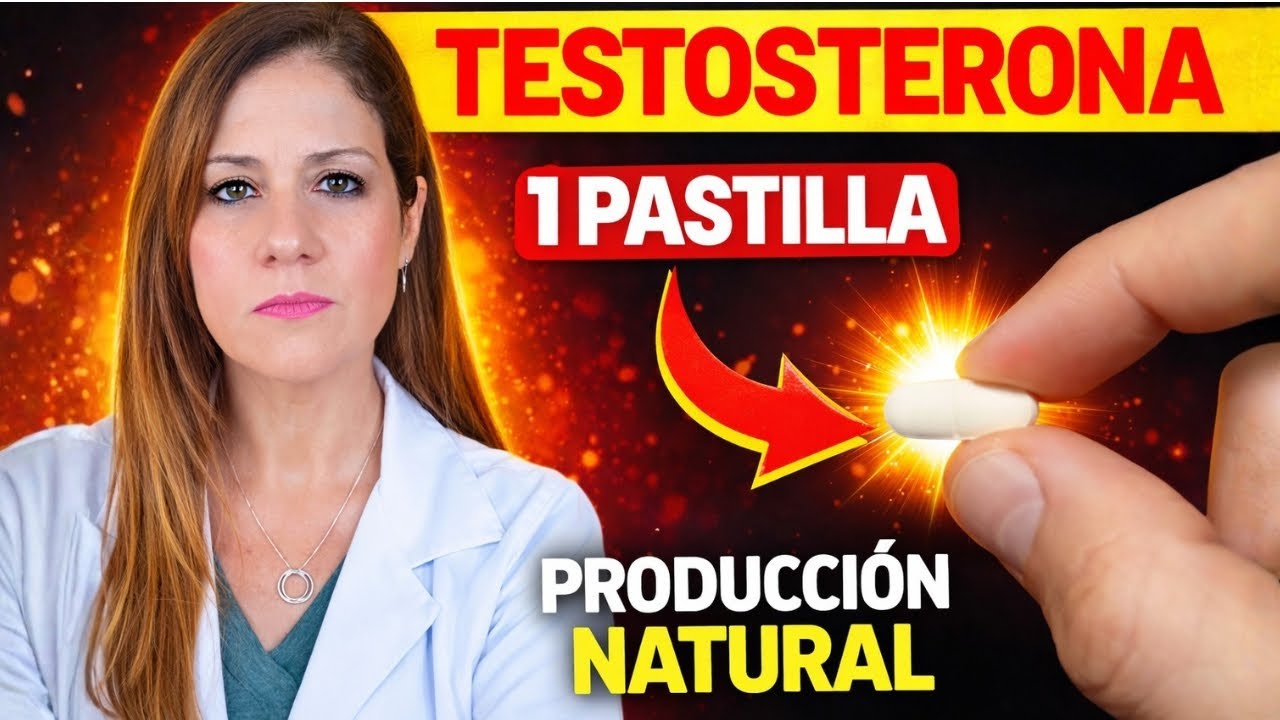 PRODUCCIÓN NATURAL de TESTOSTERONA - LA PASTILLA MÁS ESTUDIADA - Entiende CÓMO Funciona
