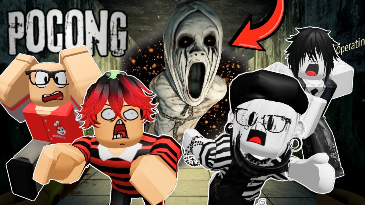 Sinubukan namin tumakas kay POCONG! | Roblox | Pocong