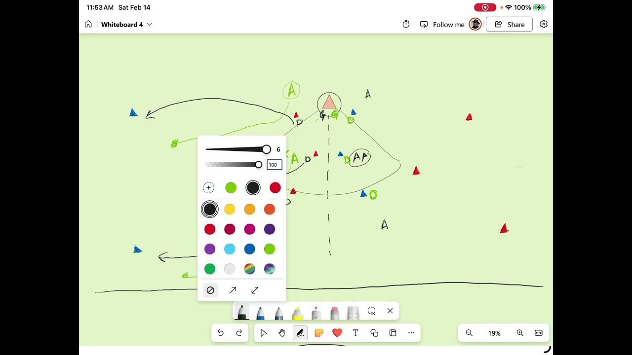 3 v 3 Clearing Pattern With Light Ride