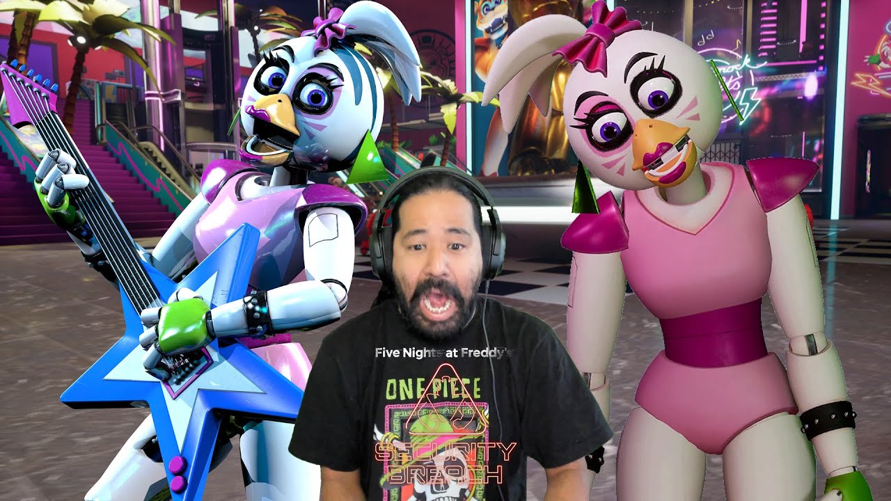 FNAF SECURITY BREACH: I CANT STAND CHICA RIGHT NOW!!!!!!