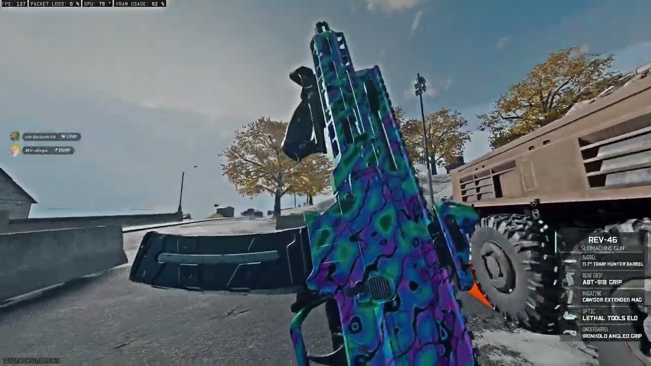 Playing call of duty with the new REV 46