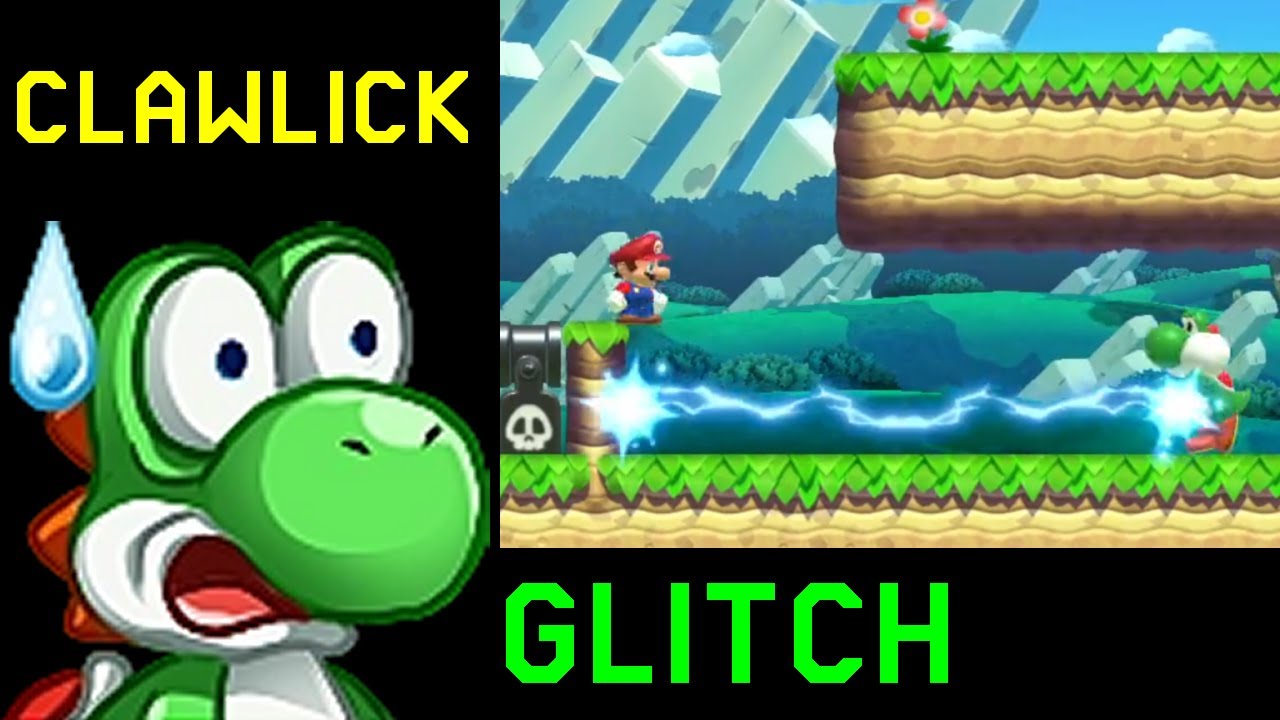 ClawLick Glitch (SMM2 research tweets) - See pinned comment