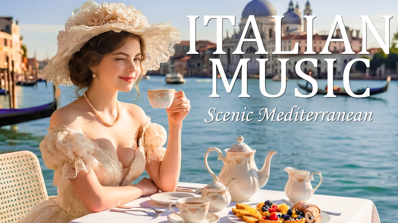 Italian Girl by the Canal | 2+ Hours Relaxing Mediterranean Music | Spazio Sonoro Italiano