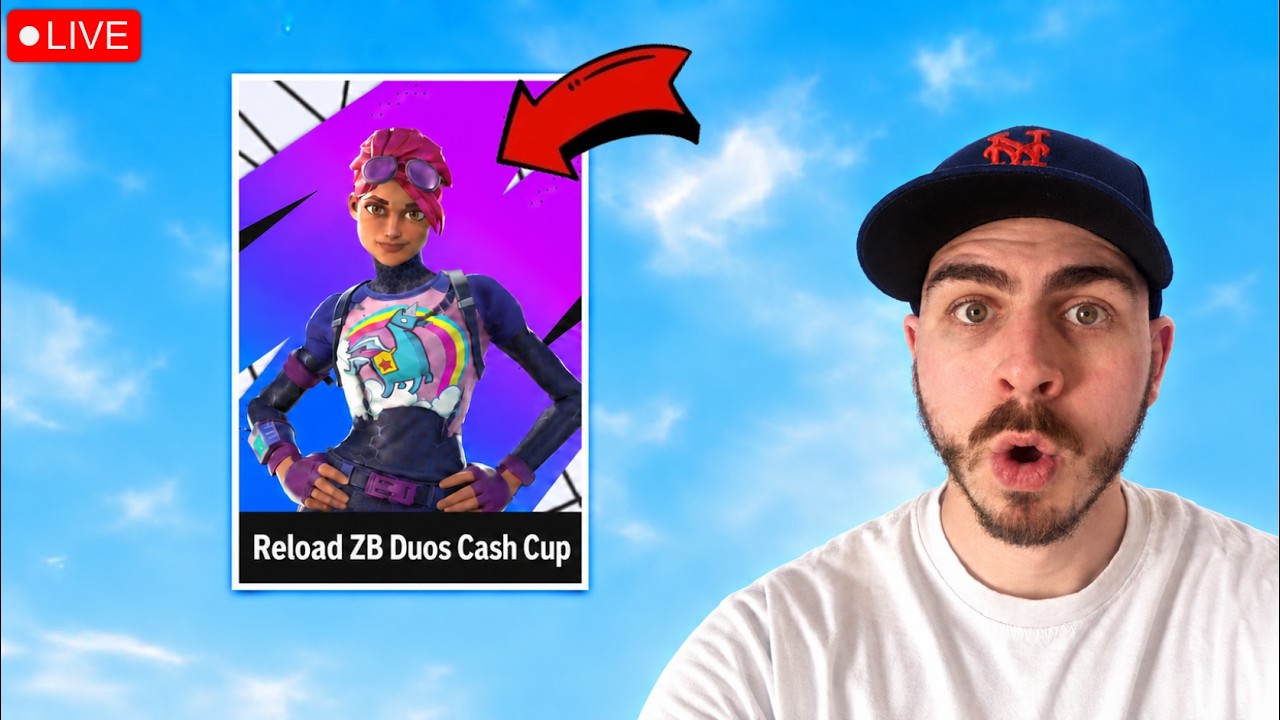 🔴LIVE - Zero Build Reload Cash Cup!