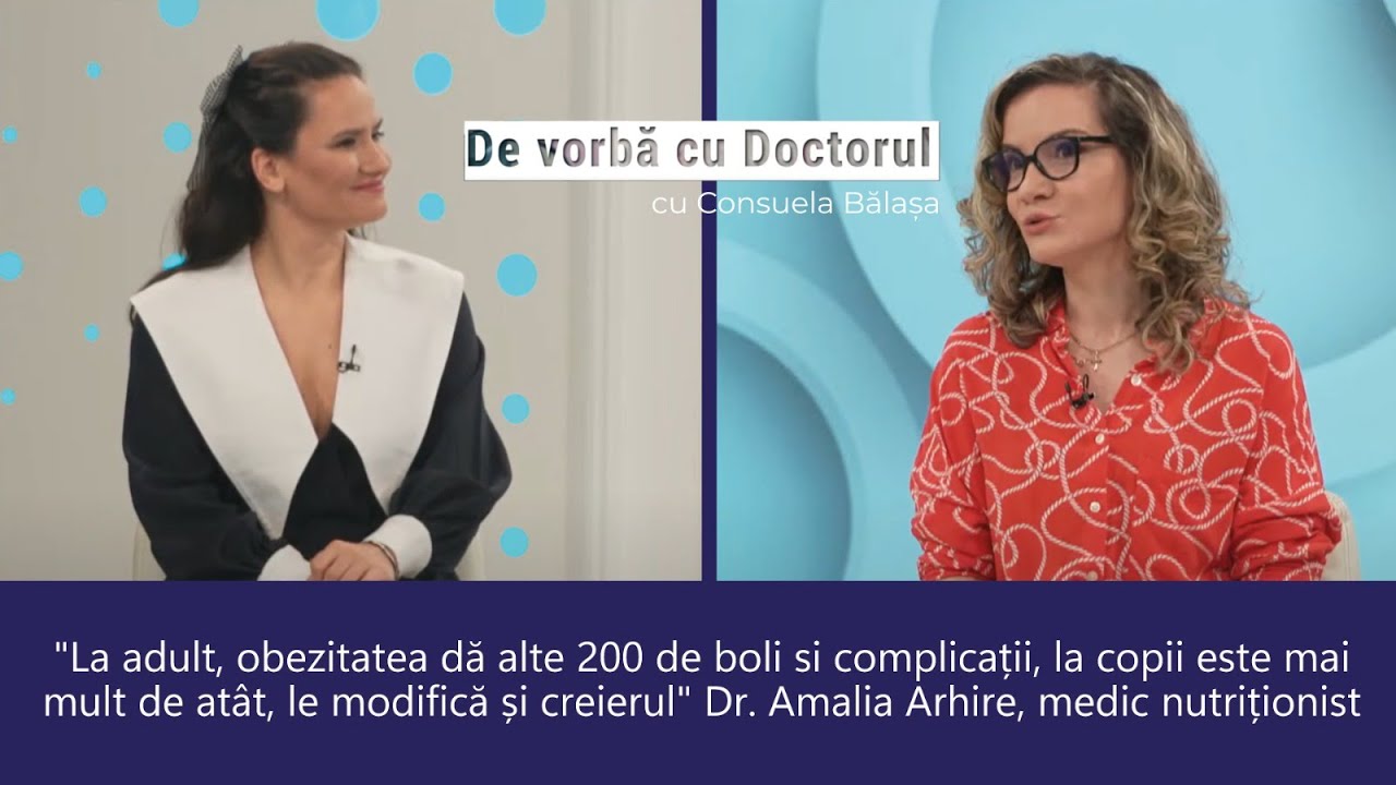 RATA OBEZITĂȚII LA COPII A CRESCUT DE 10 ORI ÎN 4 DECENII - DE VORBĂ CU DOCTORUL