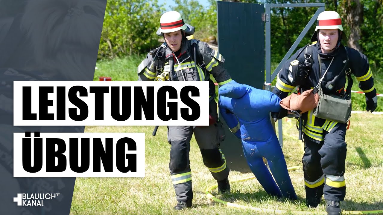 Wettkampf in der Brandbekämpfung und Rettung - Hessische Feuerwehr Leistungsübung