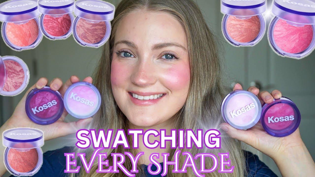 Kosas Blush Is Life Review & SWATCHING EVERY SHADE