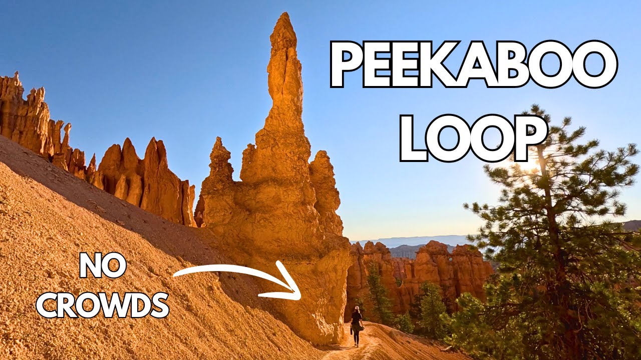 Самый красивый пеший маршрут в каньоне Брайс | Маршрут Peekaboo Loop [Полный маршрут]