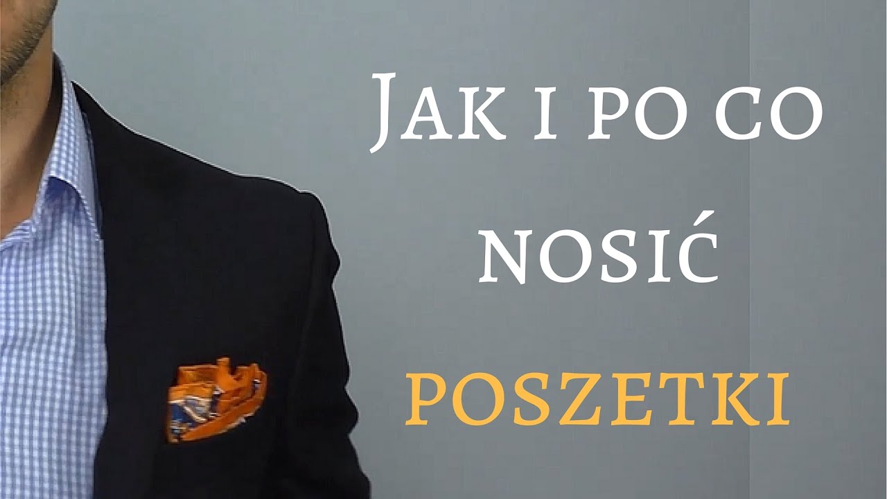 Poszetka - czy warto ją nosić i jak ją złożyć