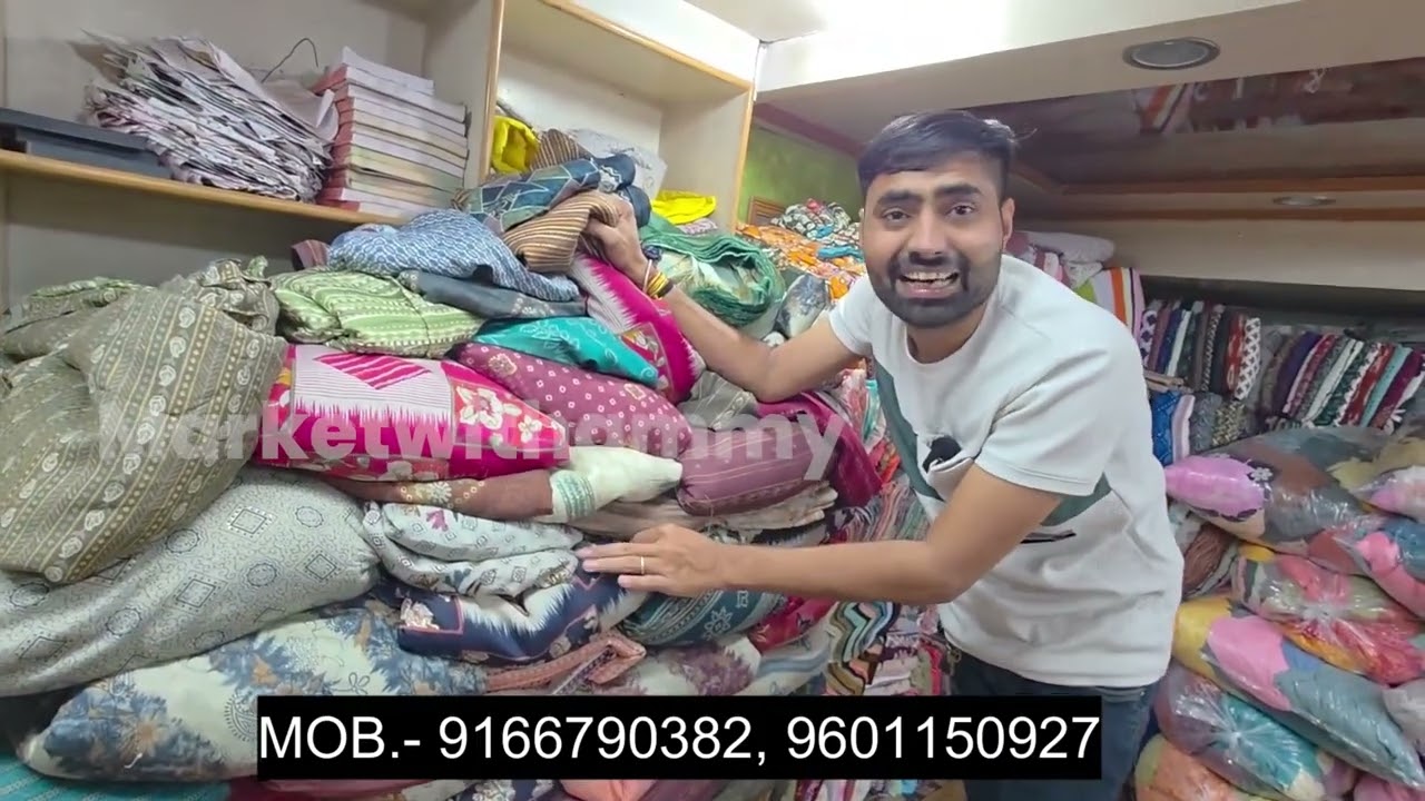 सिर्फ ₹10 में कॉटन कटपीस! | सूरत होलसेल फैब्रिक मार्केट 2025 | किलो के भाव में कपड़ा खरीदें