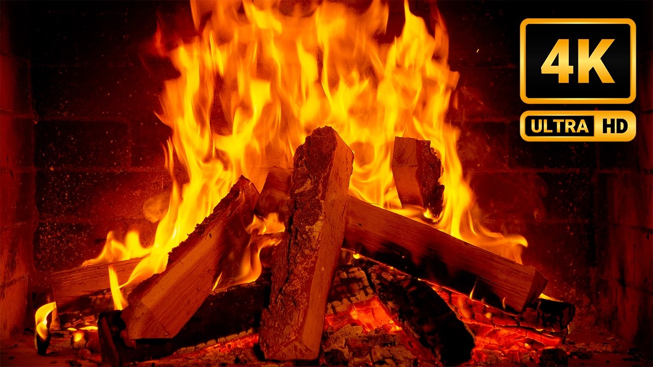 The Most Relaxing Fireplace Jazz | Crackling Fire Sounds & Soothing Piano Melodies