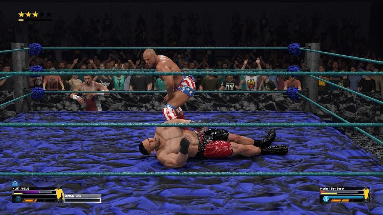 Modern Day Beast vs kurt angle, pay the piper