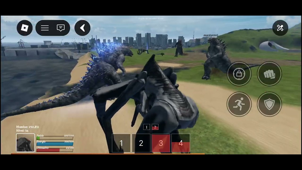 Gameplay de M.U.T.O/GODZILLA(lol) junto com o @PLAYERHENNESEYOFC