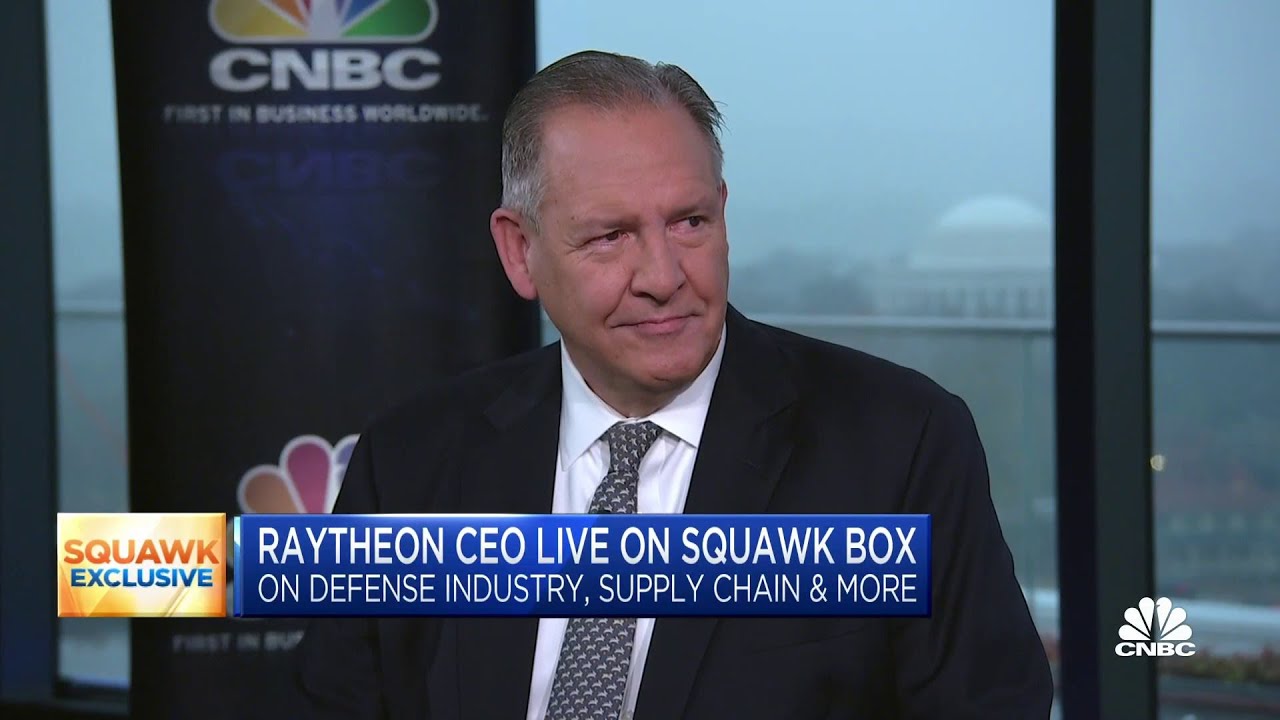 Commercial aerospace demand is booming, says Raytheon CEO Greg Hayes