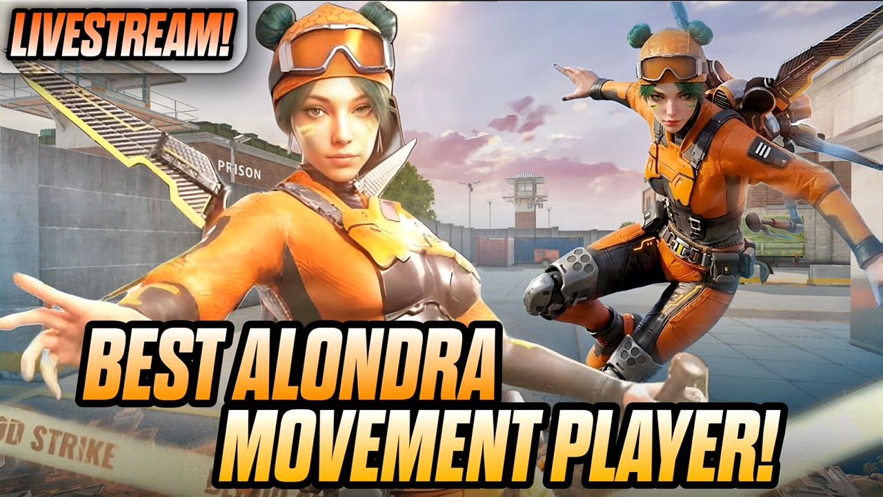 Best ALONDRA MOVEMENT in Blood Strike LIVE